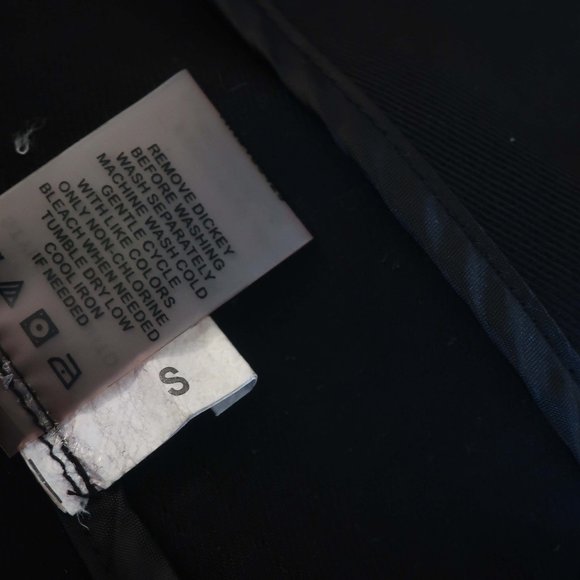 Womens Dickey Black Button Blazer Jacket S * - Picture 10 of 10